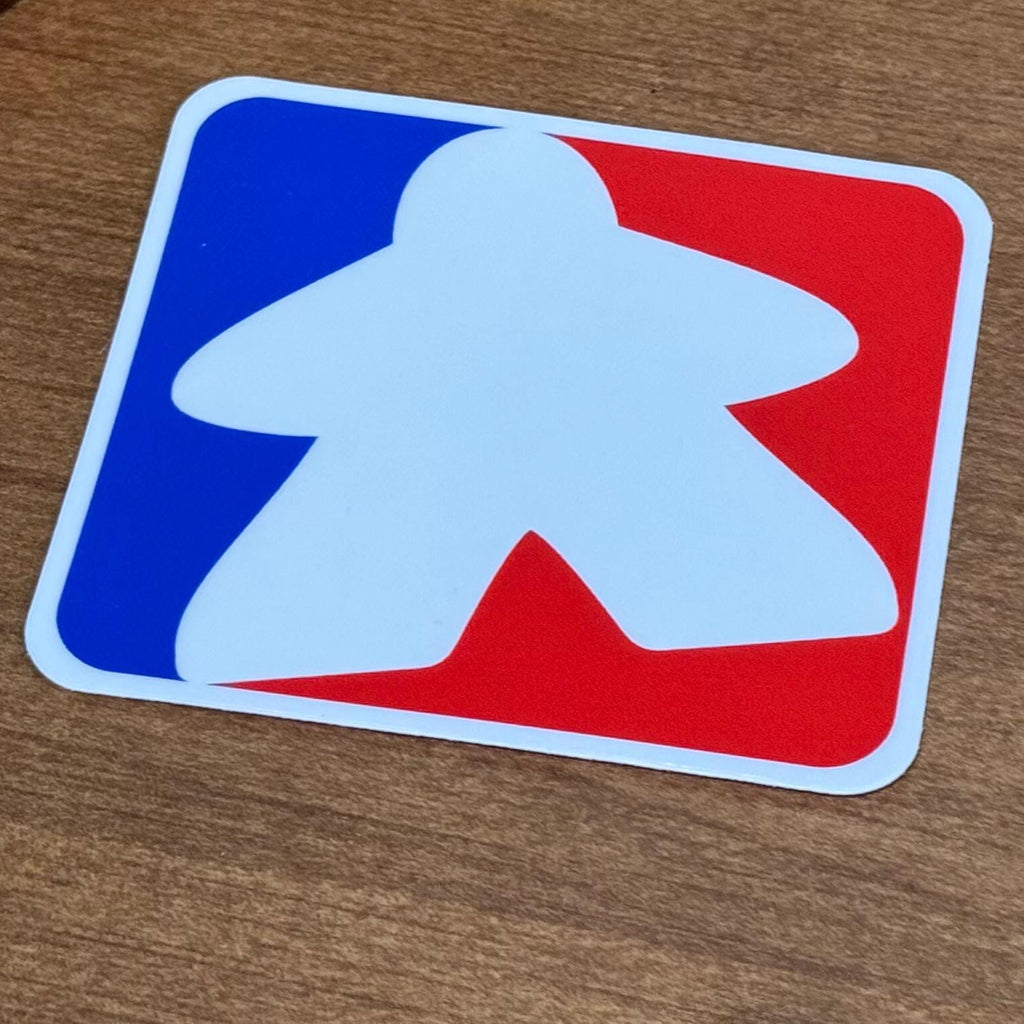 Pro Board Gamer Parody Sticker Decal - Bumper Sticker for ttrpg nerds, D&D geeks, board gamers, Catan, RPG, car decal