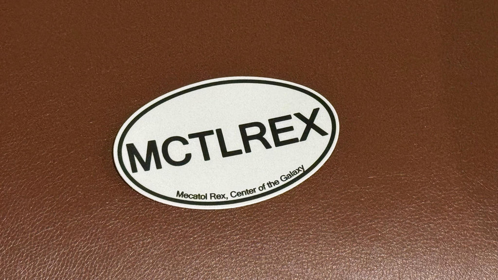 MCTLREX Mecatol Rex, Center of the Galaxy, Oval Place Sticker Decal - Bumper Sticker for ttrpg nerds, board gamers, Twilight Imperium 4